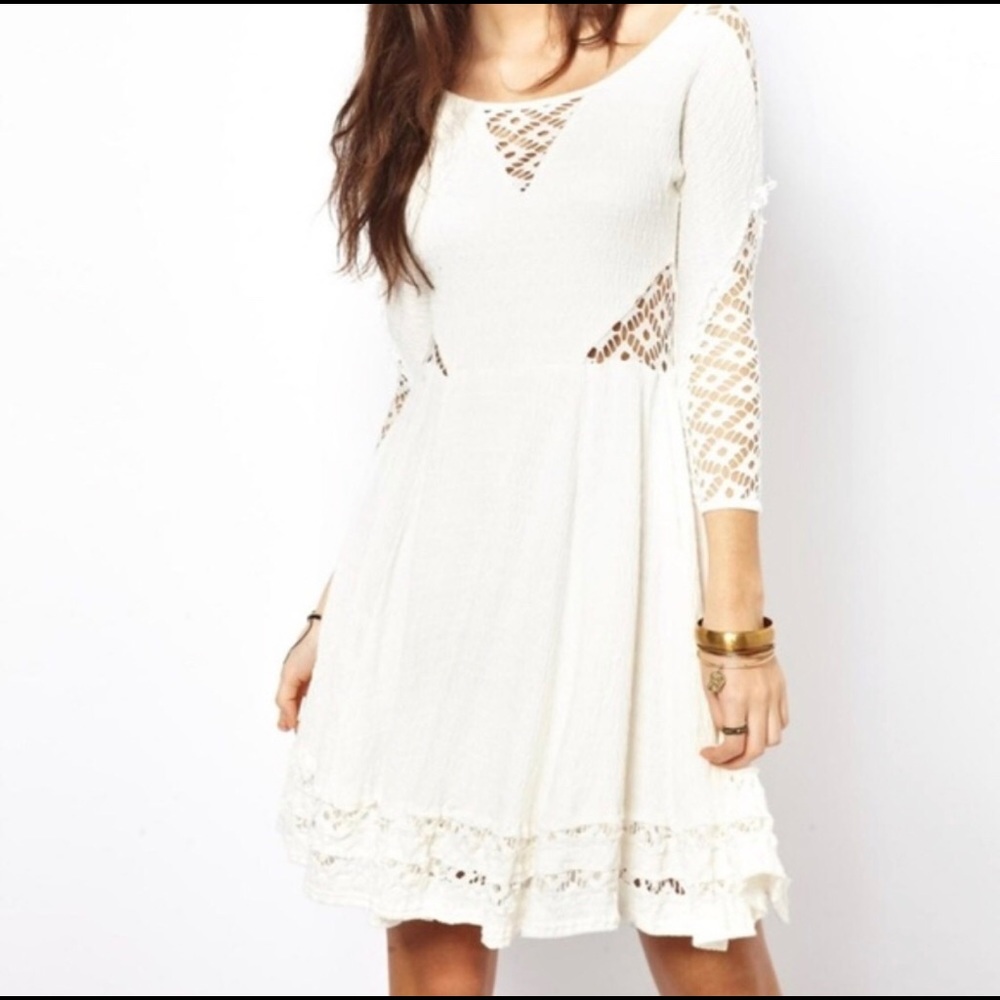 Free People White Dress